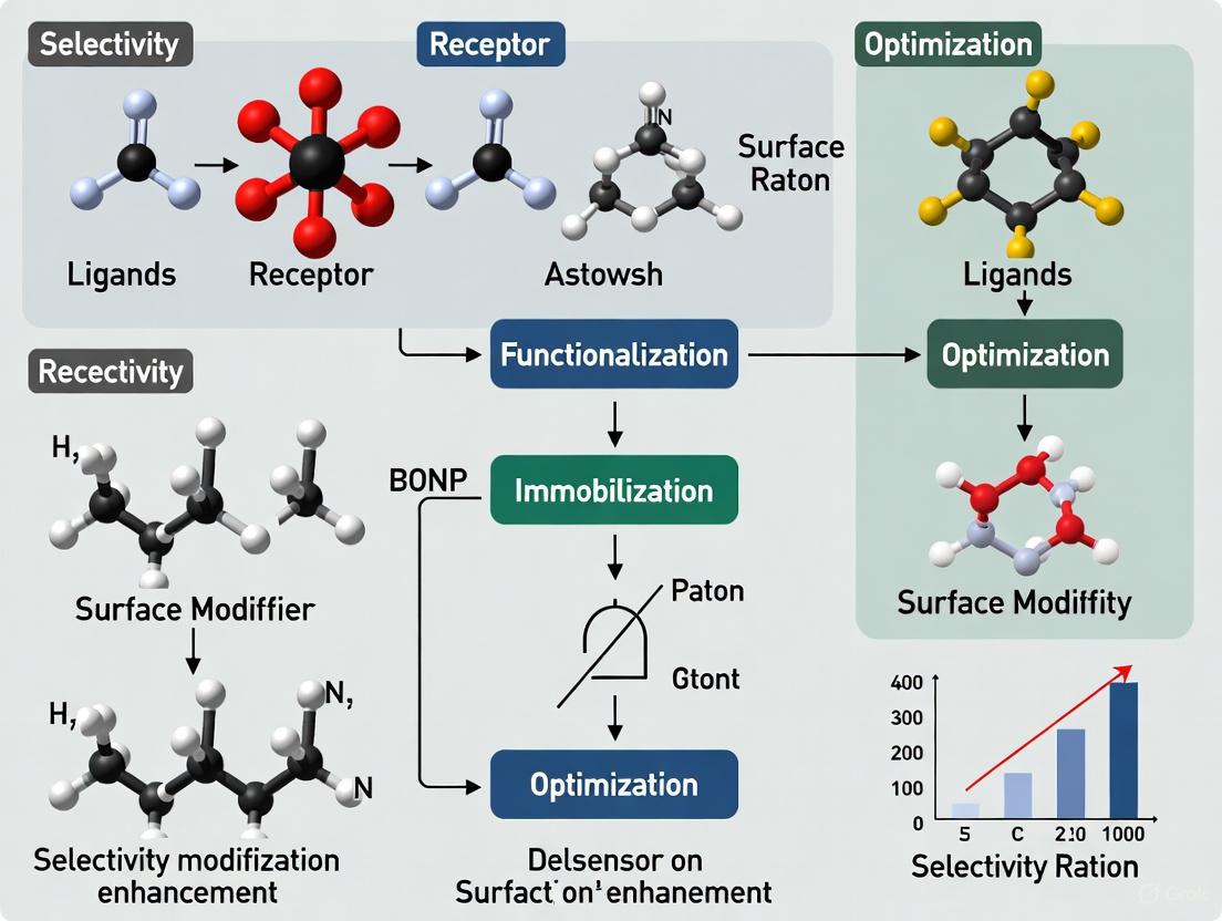 Advanced Strategies for Optimizing Biosensor Surface Modification to Maximize Selectivity