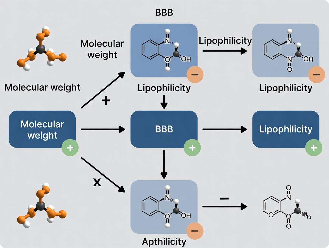 Crossing the Barrier: Molecular Weight, Lipophilicity, and BBB Permeability in CNS Drug Development
