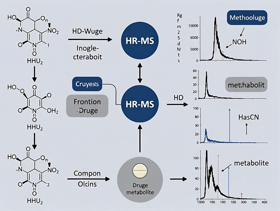 High-Resolution Mass Spectrometry for Drug Metabolite Identification: A Comprehensive Guide from Fundamentals to Advanced Applications
