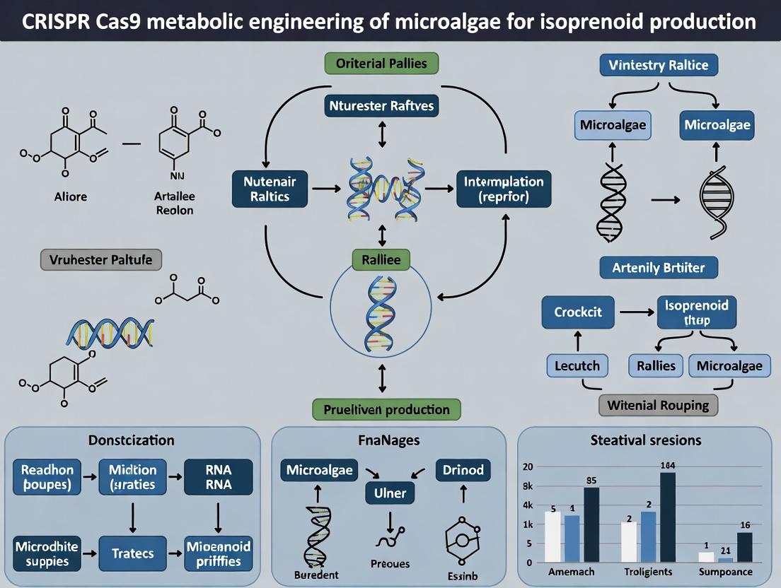 Engineering Green Factories: A CRISPR-Cas9 Guide to Isoprenoid Production in Microalgae