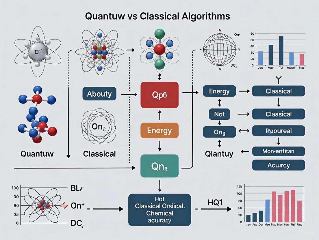 Quantum vs Classical Algorithms: The Race for Chemical Accuracy in Drug Discovery and Materials Science