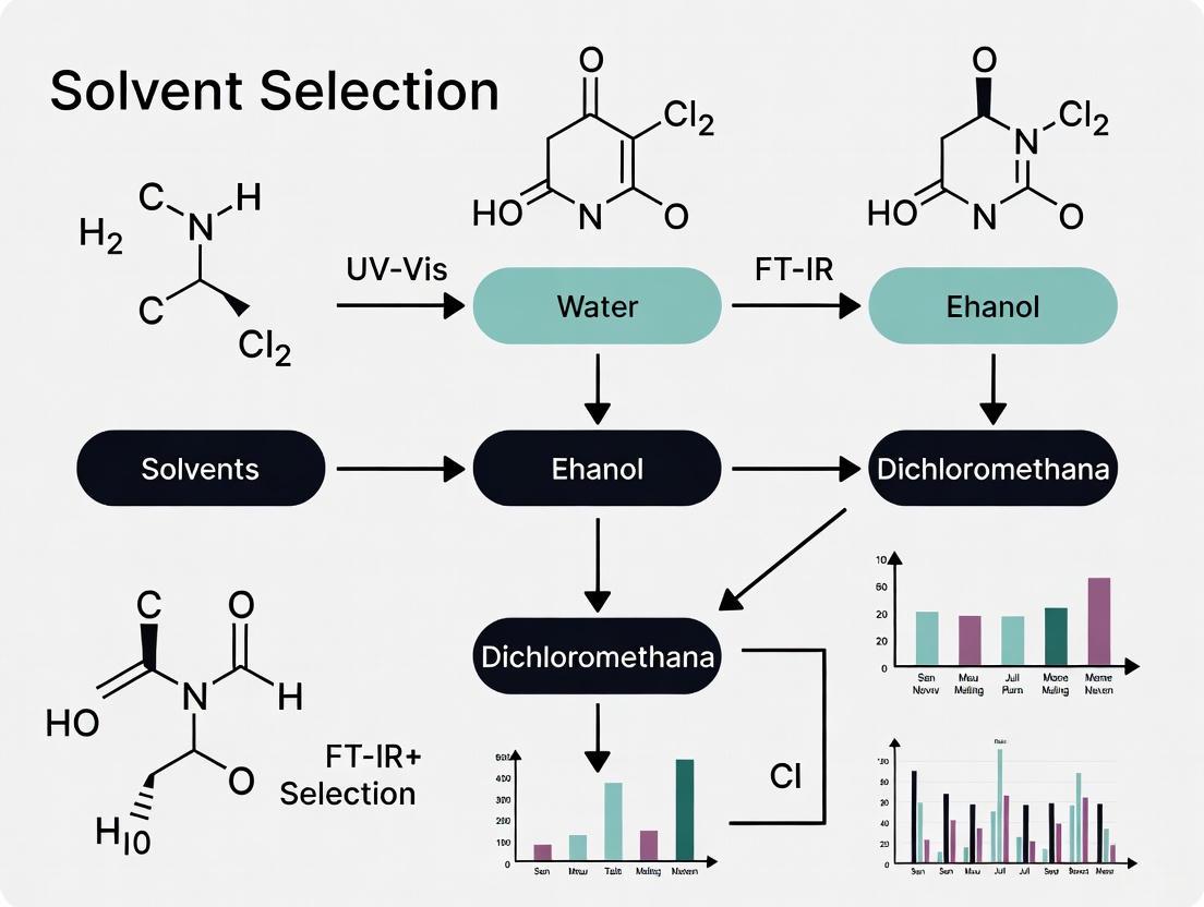 Solvent Selection Guide for UV-Vis and FT-IR Spectroscopy: Principles, Applications, and Troubleshooting for Scientists
