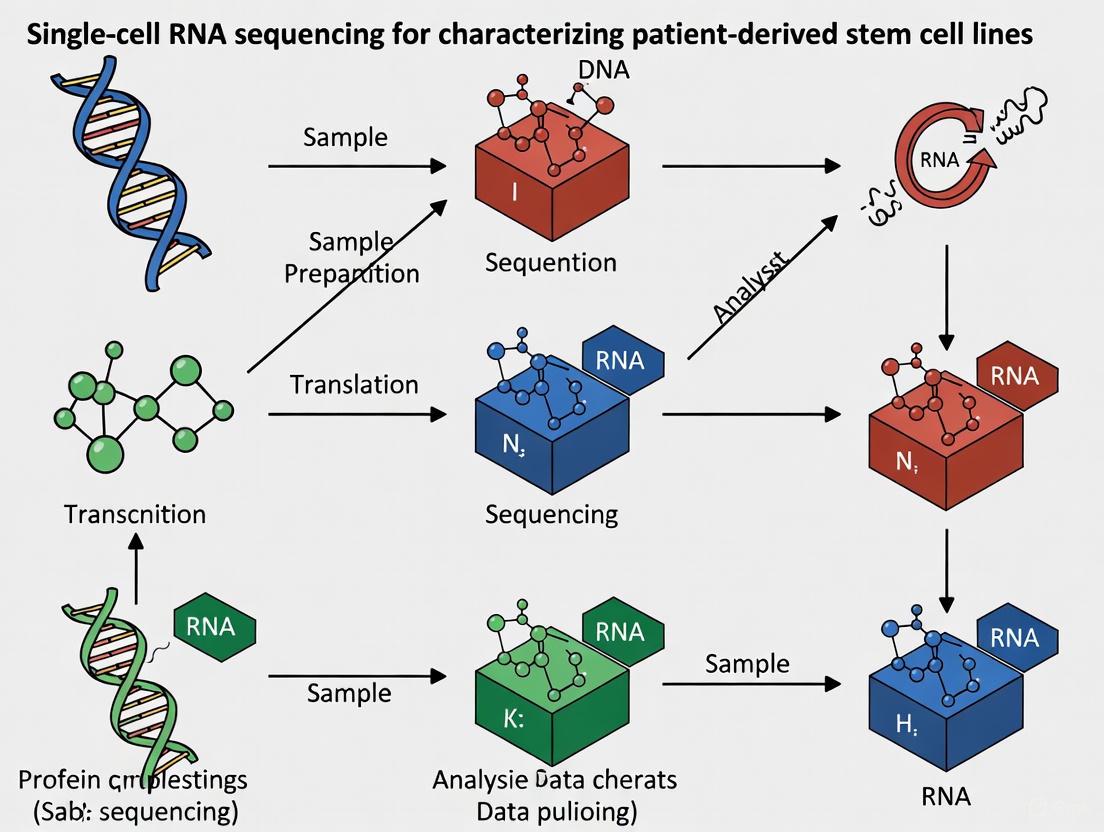 Decoding Cellular Heterogeneity: A Guide to Single-Cell RNA Sequencing for Patient-Derived Stem Cell Lines