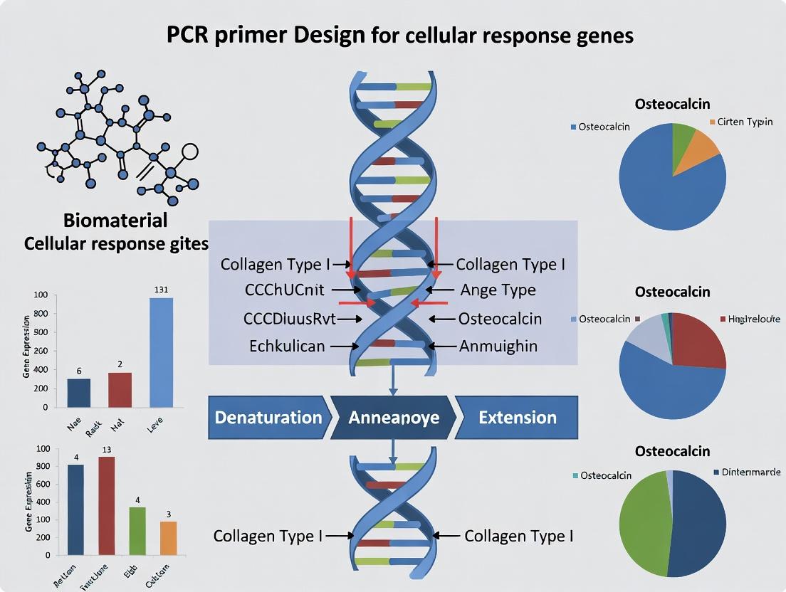 From Sequences to Signals: A Step-by-Step Guide to PCR Primer Design for Biomaterial Cellular Response Genes