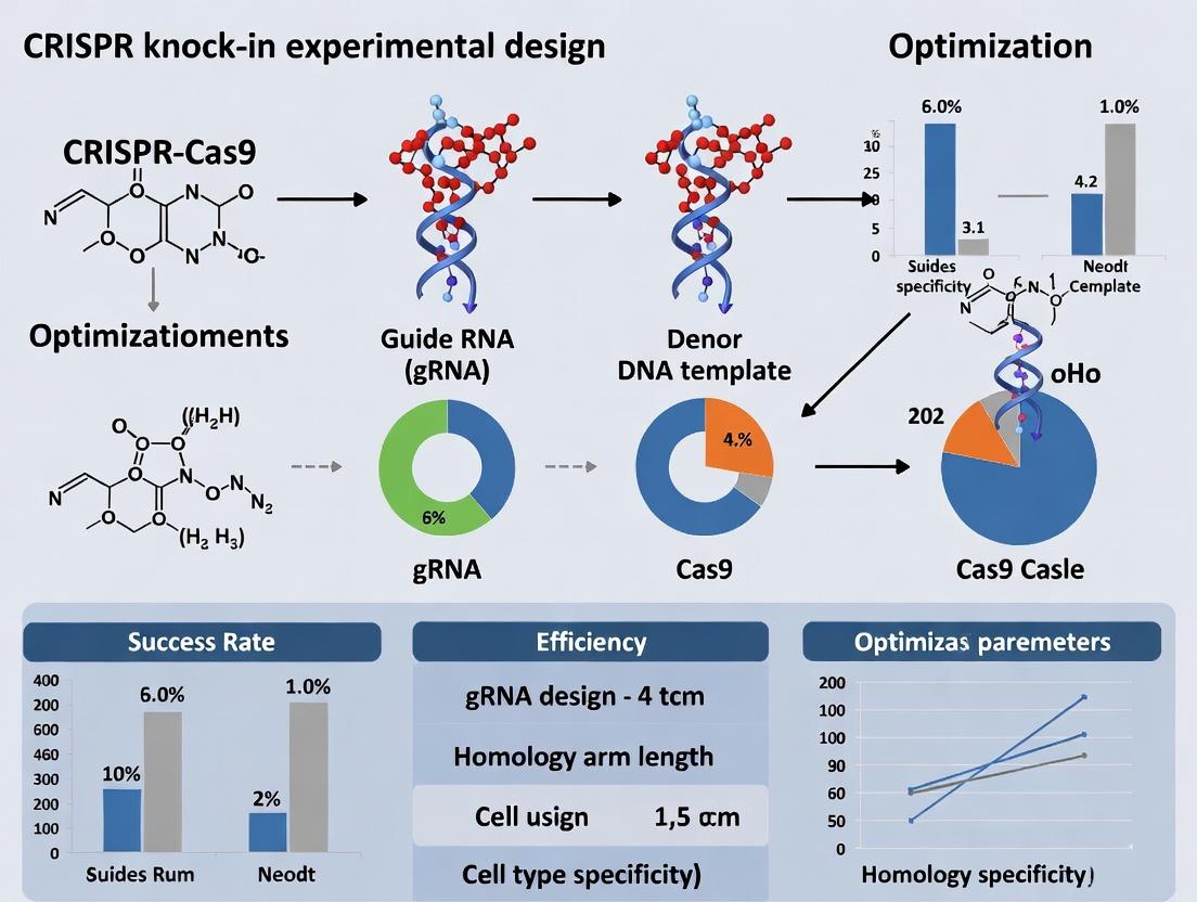 CRISPR Knock-In Mastery: A Comprehensive Guide to Experimental Design, Optimization, and Validation for Researchers