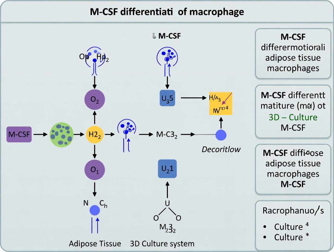 Advancing Metabolic Disease Research: A Complete Guide to Differentiating Adipose Tissue Macrophages with M-CSF in 3D Culture