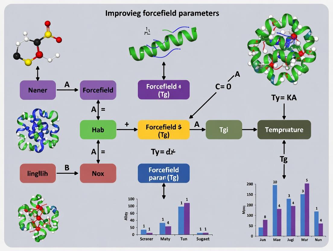 From Atom to Glass: Advanced Forcefield Parameterization for Accurate Glass Transition Temperature (Tg) Predictions in Drug Development