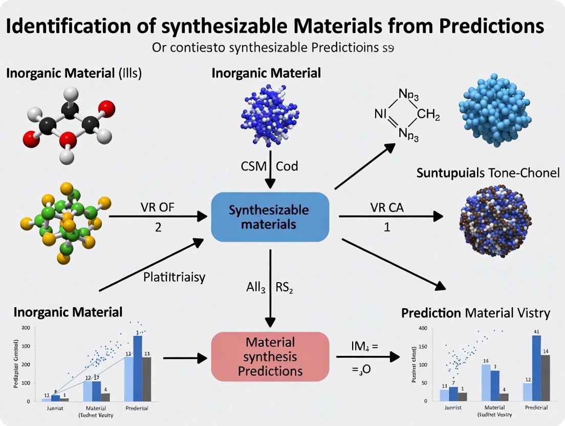 Beyond the Prediction: A Practical Guide to Identifying Synthesizable Materials in Drug Discovery