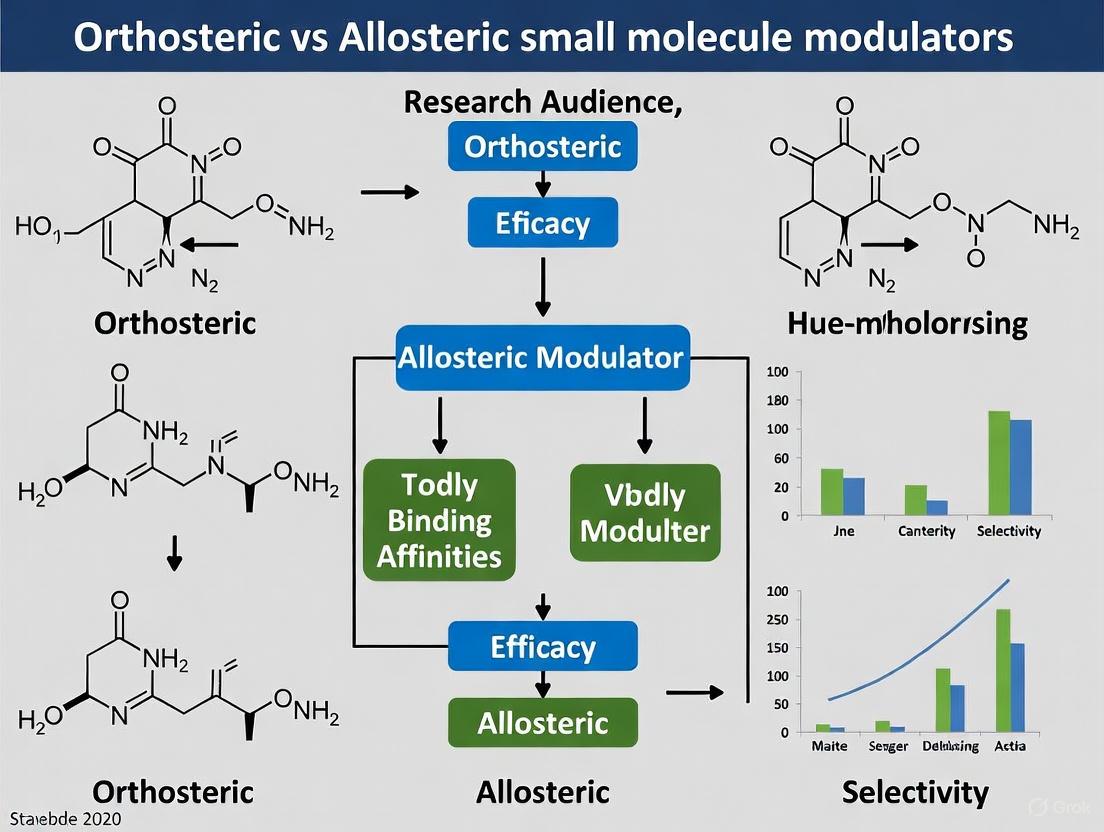 Orthosteric vs. Allosteric Modulators: A Mechanistic Guide for Drug Discovery