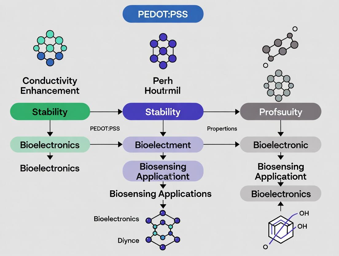 PEDOT:PSS in Biosensing: Optimizing Properties for Next-Generation Biomedical Diagnostics and Drug Development