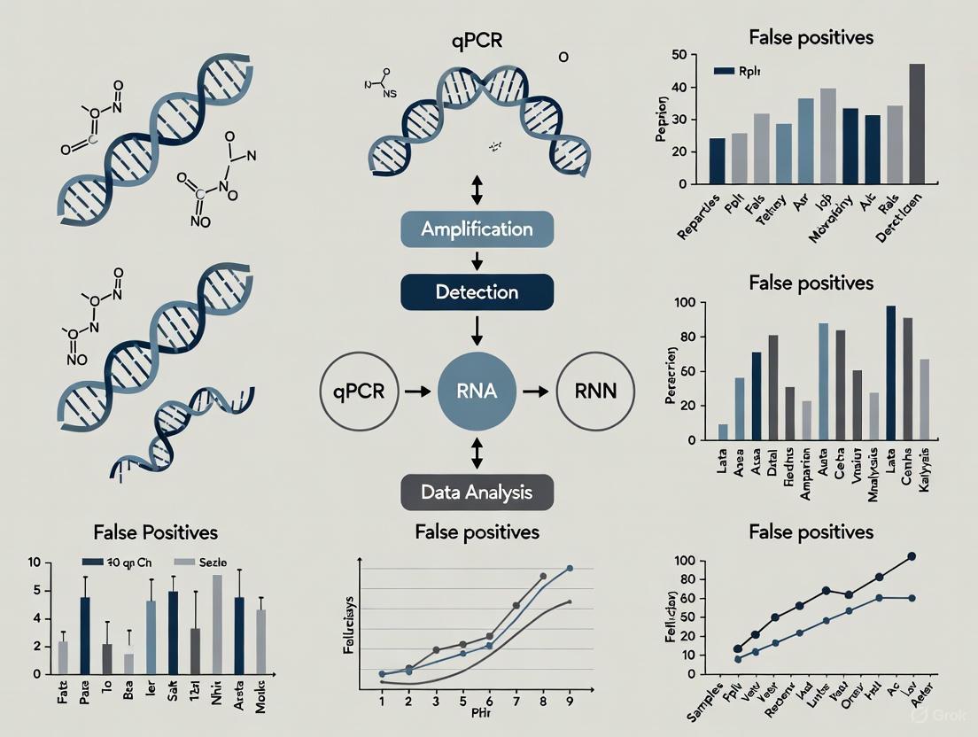 Strategies to Minimize False Positives in qPCR Cancer Assays: From Foundational Principles to Clinical Validation