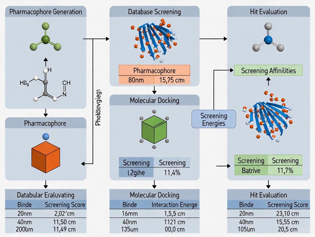 Pharmacophore-Based Virtual Screening: A Comprehensive Workflow Guide for Modern Drug Discovery
