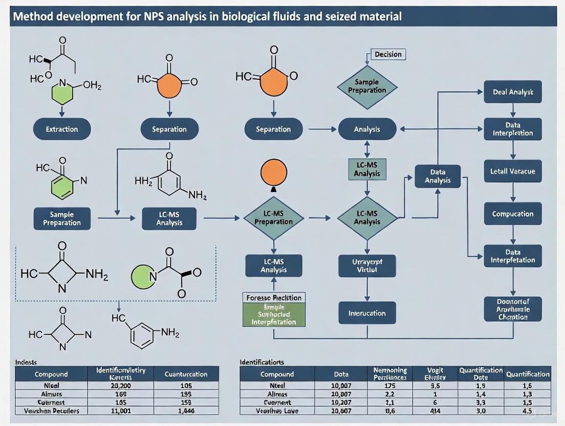 Advanced Method Development for NPS Analysis in Biological Fluids and Seized Materials: 2025 Strategies and Applications