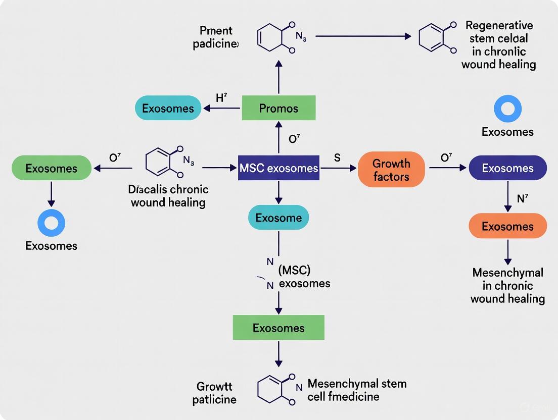 Unraveling the Mechanisms: How MSC-Derived Exosomes Target Molecular Pathways to Heal Chronic Wounds