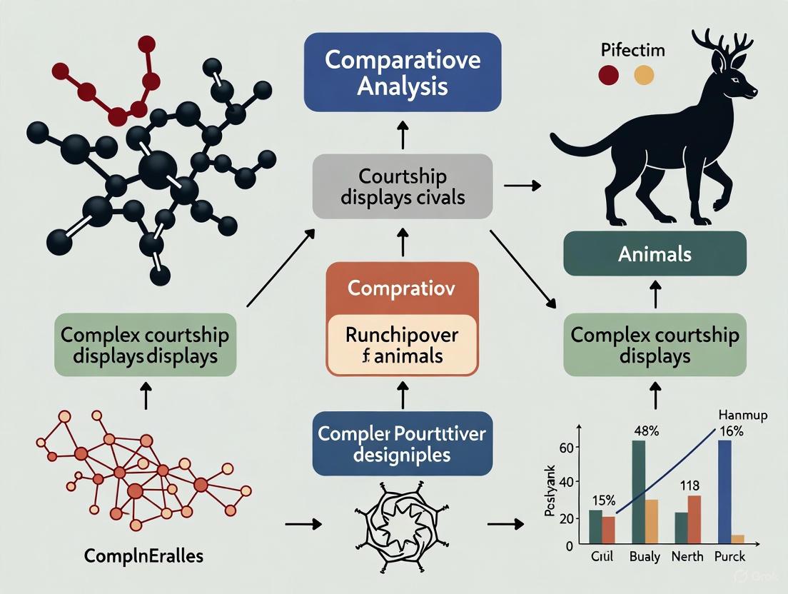 Complex Courtship Displays: A Comparative Analysis of Evolution, Mechanisms, and Biomedical Implications
