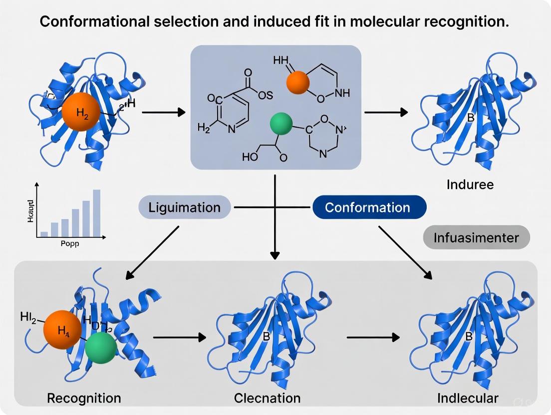 Conformational Selection vs. Induced Fit: Decoding Molecular Recognition Mechanisms for Advanced Drug Design