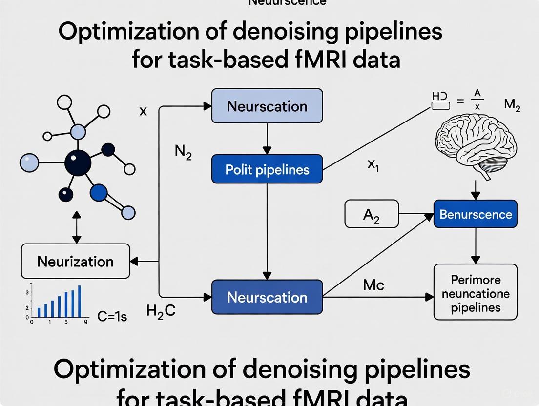 Optimizing Denoising Pipelines for Task-Based fMRI: A Framework for Enhanced Signal Detection and Biomarker Development