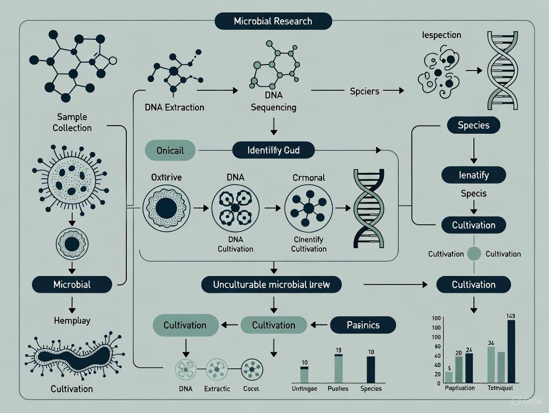 Beyond the Petri Dish: Innovative Strategies for Cultivating the Unculturable Microbial Majority