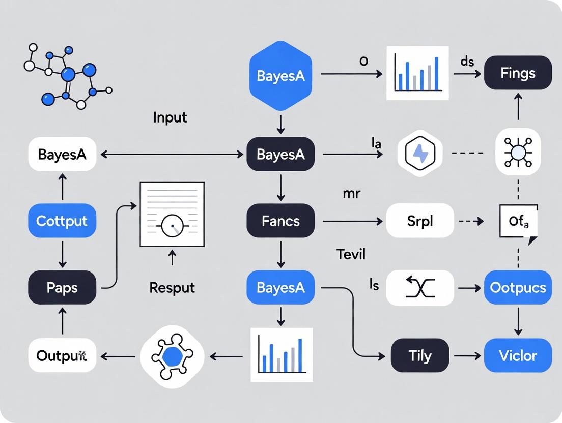BayesA Genomic Prediction: A Beginner's Guide for Biomedical Researchers