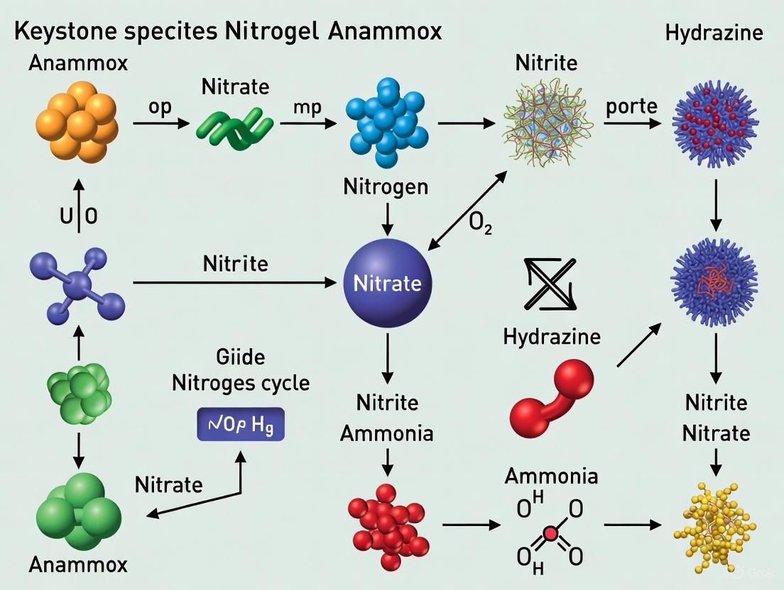 Keystone Species in Anammox Bacterial Communities: Identification, Ecological Impact, and Biotechnological Application