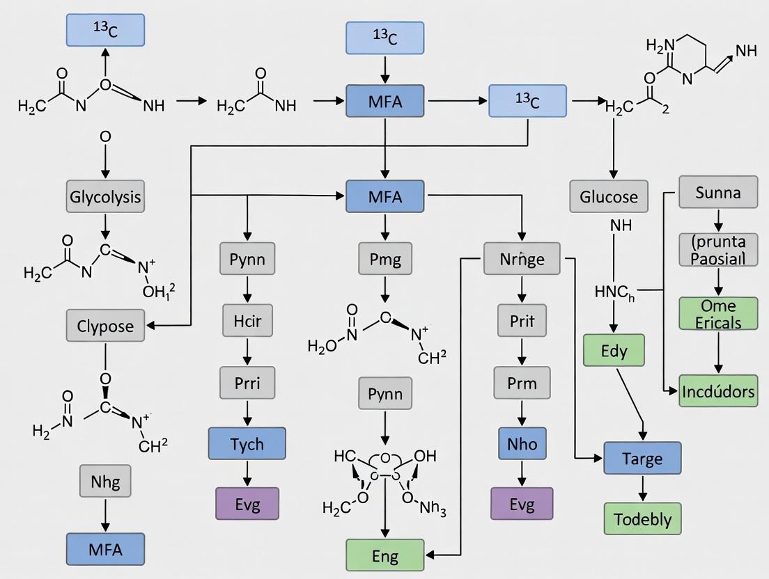 13C-MFA Demystified: A Complete Guide to Metabolic Flux Analysis for Central Carbon Metabolism Research