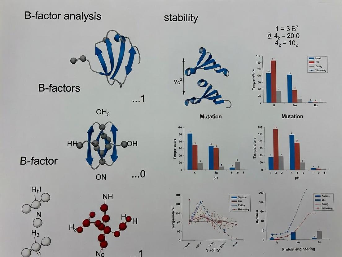Mastering B-Factors: The Essential Guide to Computational Protein Stability Engineering for Therapeutics
