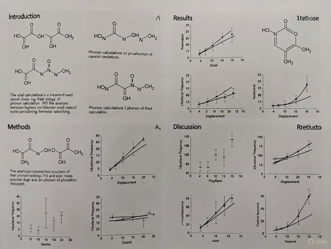 Optimizing Step Size in Finite Displacement Phonon Calculations: A Guide for Accuracy and Efficiency