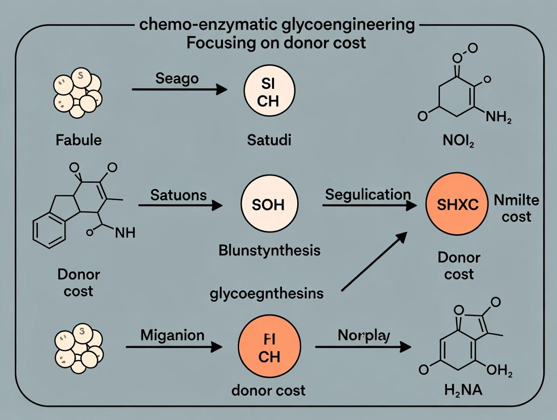 Beyond the Sugar Coat: Strategies to Overcome Donor Cost Challenges in Chemo-Enzymatic Glycoengineering
