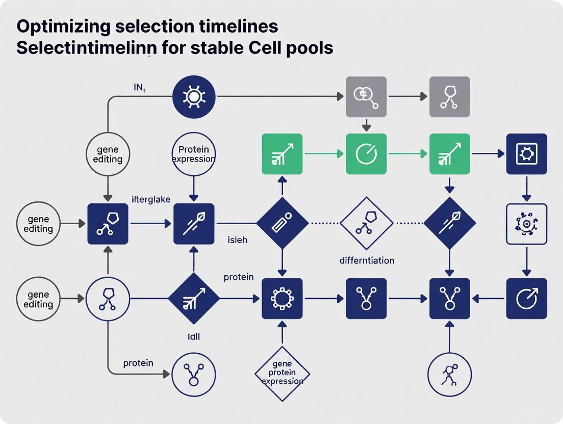 Accelerated Timelines: Strategies for Rapid and High-Quality Stable Cell Pool Selection