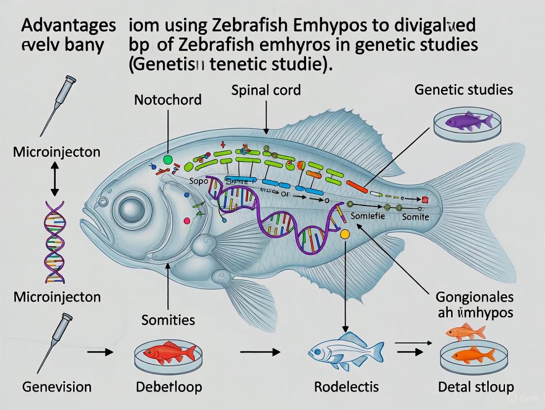 Unlocking Genetic Secrets: The Transformative Advantages of Zebrafish Embryos in Biomedical Research