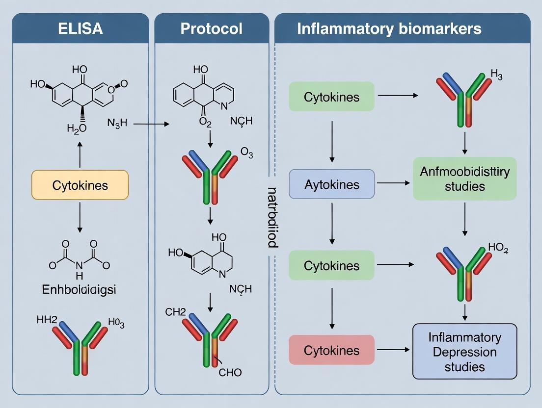 Mastering ELISA Protocols for Inflammatory Biomarkers in Depression Research: A Comprehensive Guide for Translational Scientists