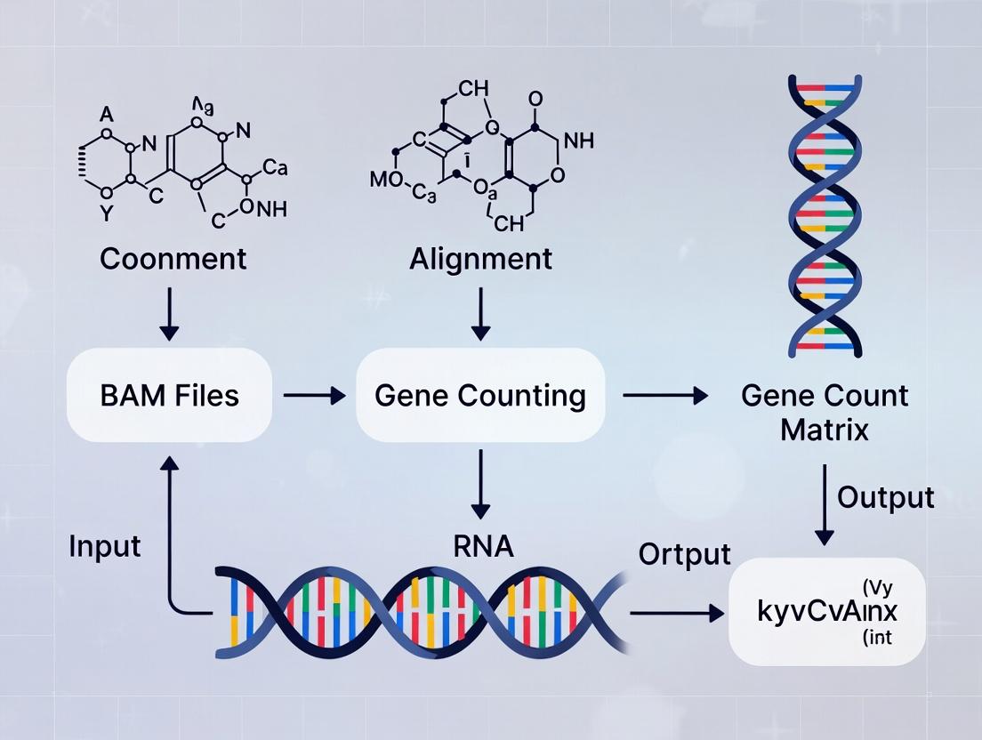 From Alignments to Insights: A Step-by-Step Guide to Creating Gene Count Matrices from BAM Files