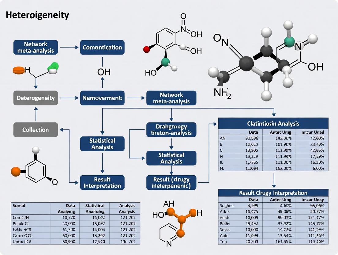 Addressing Heterogeneity in Network Meta-Analysis of Drugs: A Comprehensive Guide from Detection to Decision-Making