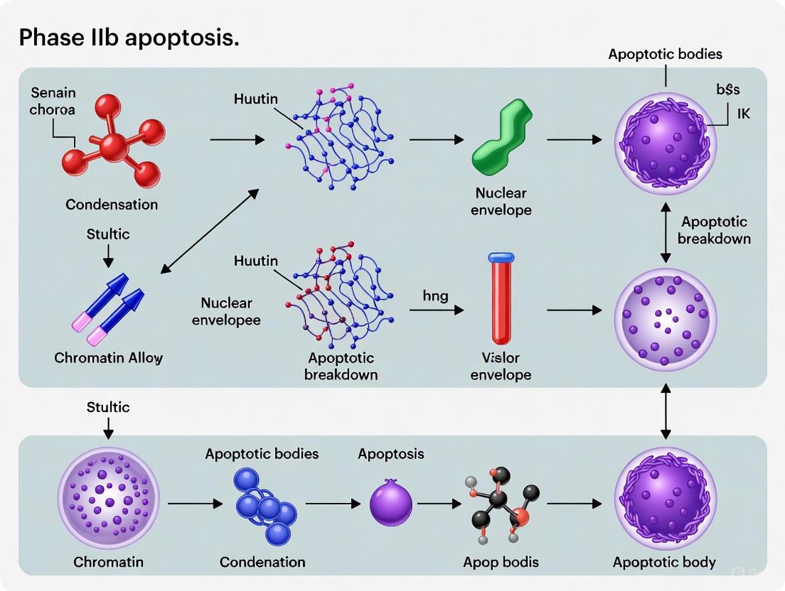 Apoptotic Body Formation in Phase IIb: Mechanisms, Therapeutic Applications, and Research Advances