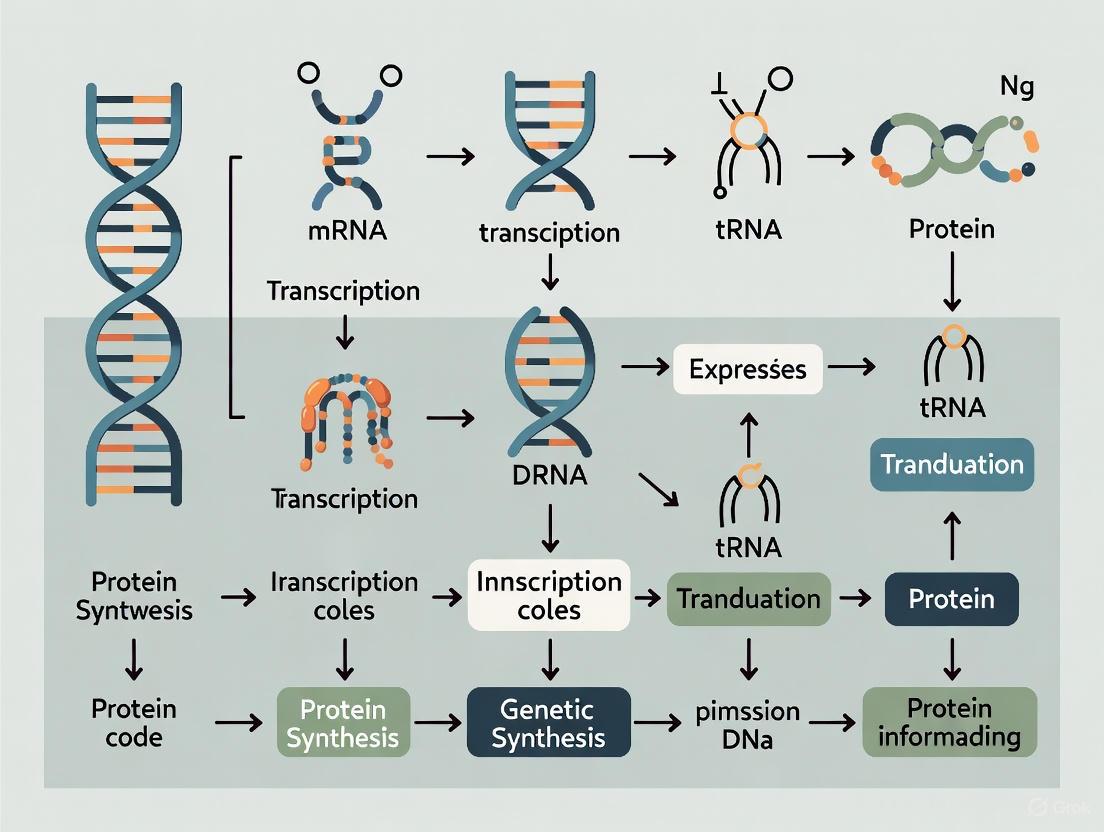 Beyond DNA to Protein: The Central Dogma's Evolving Role in Modern Biology and Drug Development