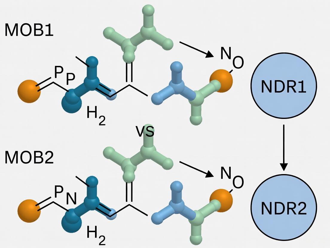 MOB1 vs MOB2: Decoding Binding Specificity and Functional Regulation of NDR Kinases in Hippo Signaling