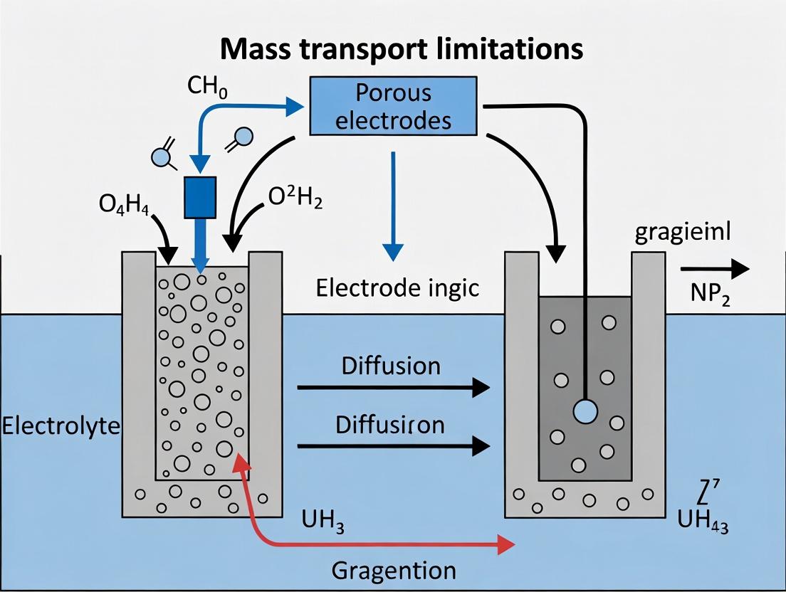 Overcoming Mass Transport Limitations in Porous Electrodes: Advanced Strategies for Biosensors, Batteries, and Drug Delivery
