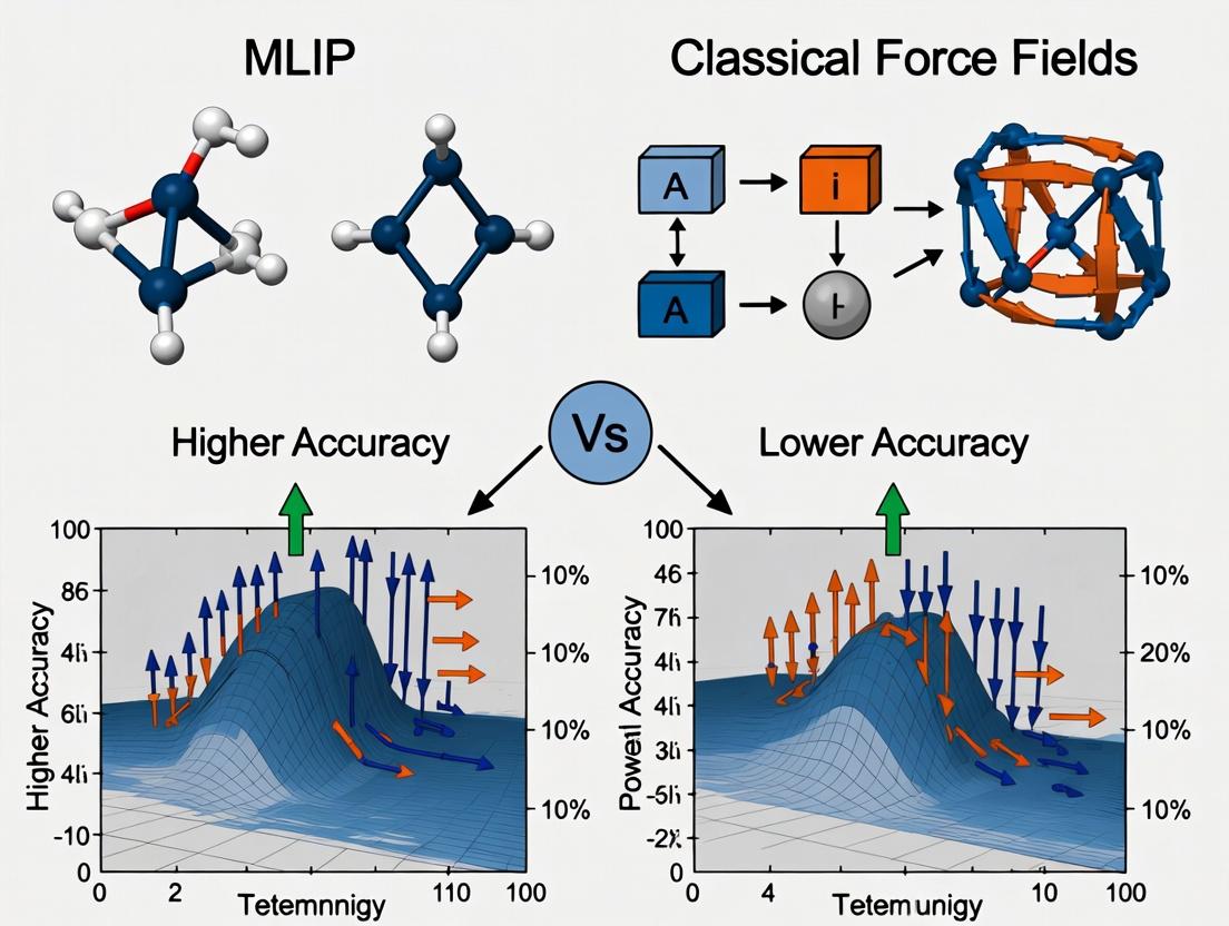 MLIP vs Classical Force Fields: A Definitive Accuracy Benchmark for Computational Drug Discovery