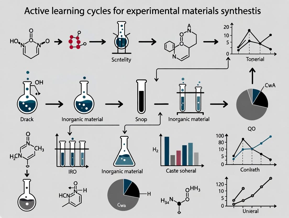 Active Learning in Materials Synthesis: Accelerating Discovery of Next-Generation Biomedical Compounds