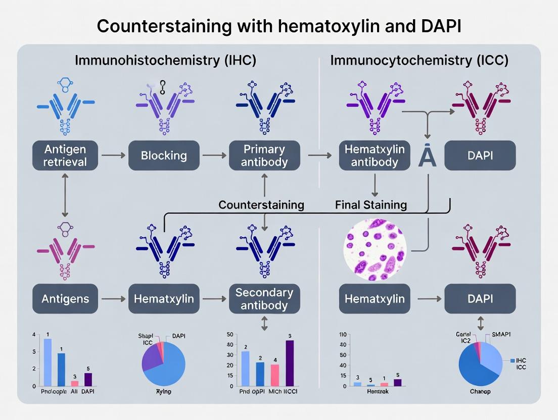 The Definitive Guide to Counterstaining in IHC/ICC: Choosing Between Hematoxylin and DAPI for Optimal Nuclear Visualization
