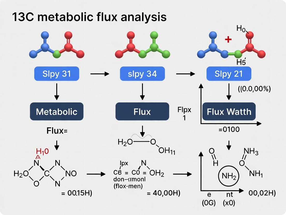 13C Metabolic Flux Analysis: A Comprehensive Guide for Researchers and Drug Developers