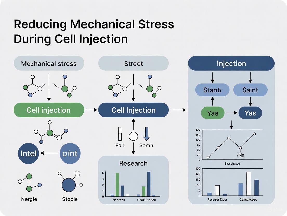 Strategies for Reducing Mechanical Stress in Cell Injection: Enhancing Viability and Therapeutic Outcomes