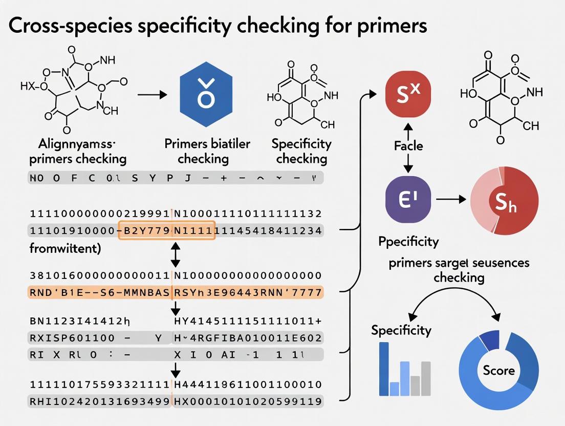 Ensuring Cross-Species Primer Specificity: A Foundational Guide from Design to Validation