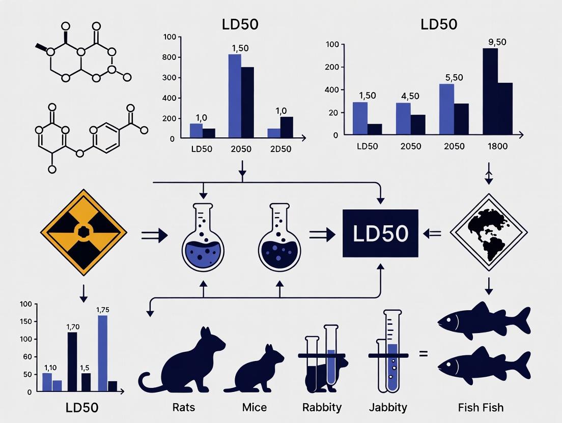 Beyond Rodent Models: A Systematic Guide to Cross-Species LD50 Comparison for Predictive Toxicology and Risk Assessment