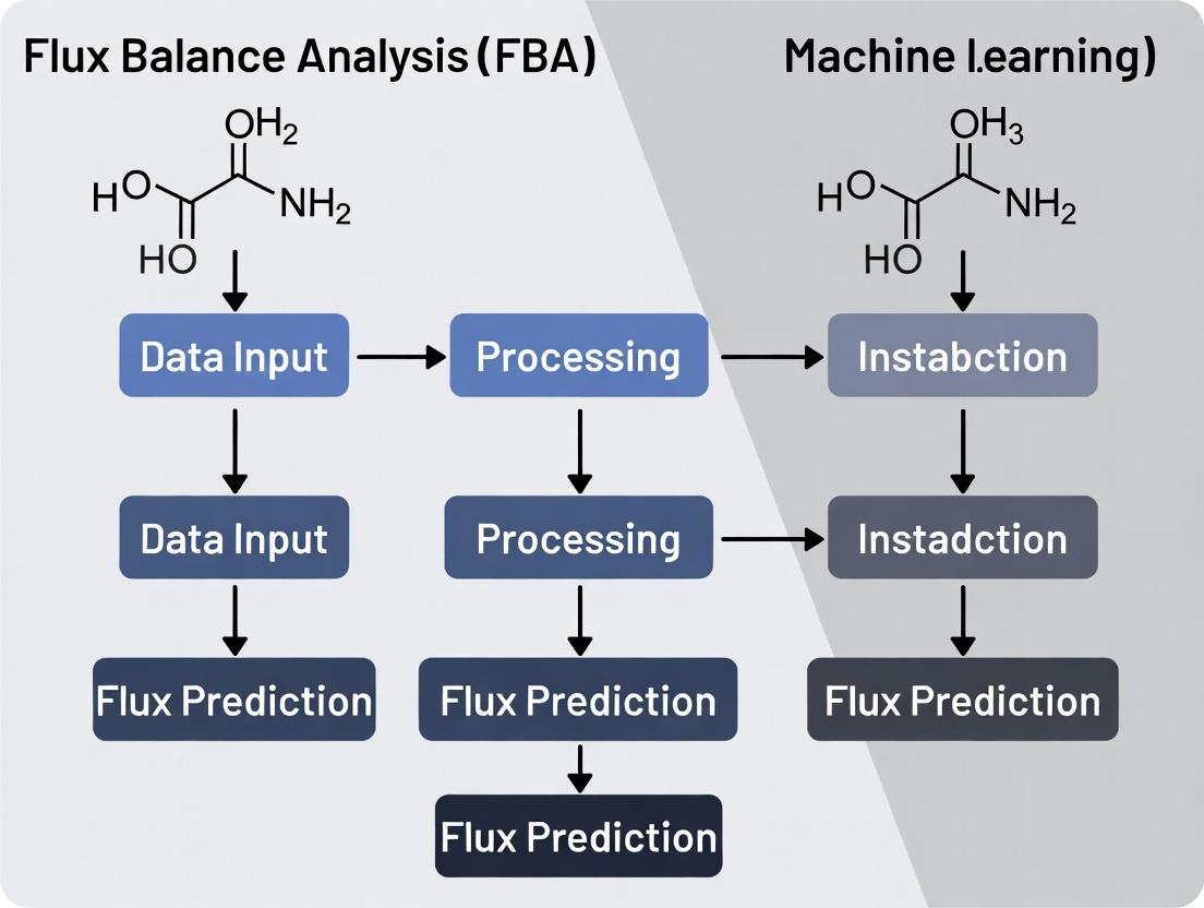 Metabolic Modeling Showdown: FBA vs. Machine Learning for Accurate Flux Prediction in Biomedical Research