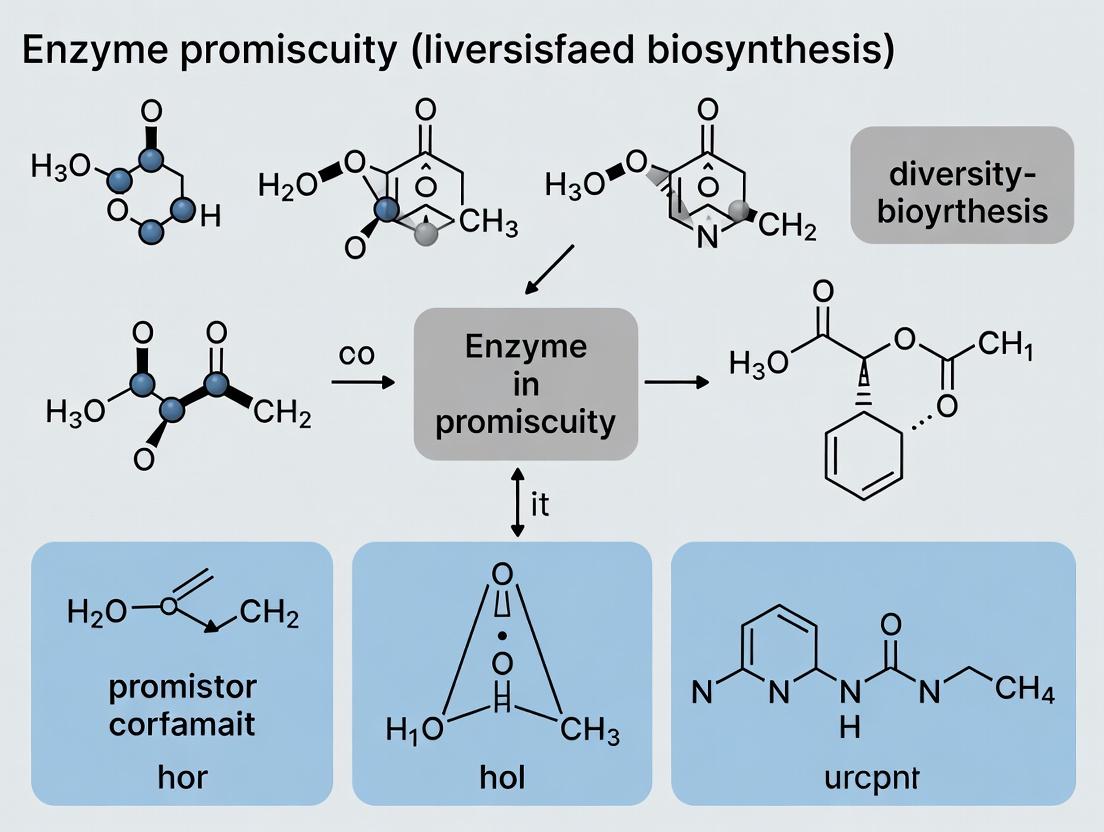 Harnessing Enzyme Promiscuity: Strategies for Novel Natural Product Discovery in Drug Development