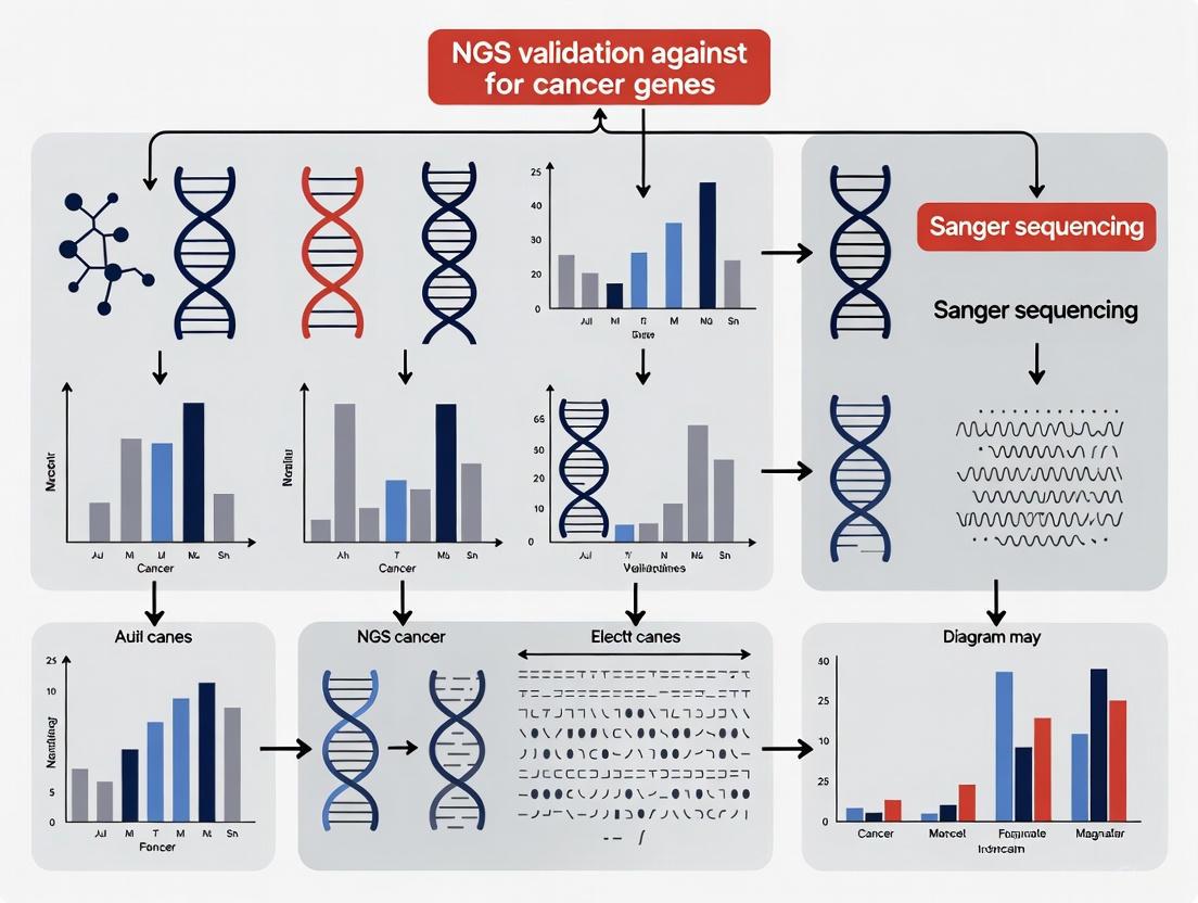 NGS vs. Sanger Sequencing: A 2025 Guide to Validation, Performance, and Clinical Application in Cancer Genomics