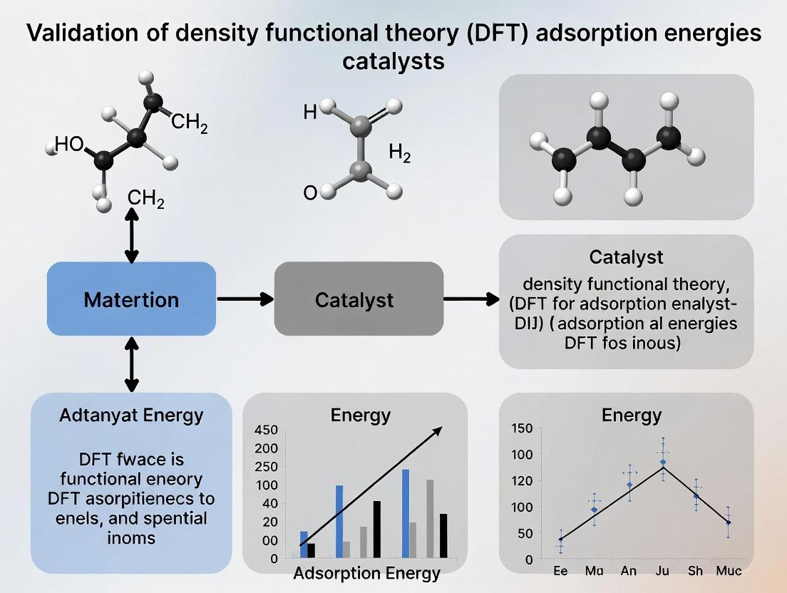 Benchmarking Adsorption Energies: A Practical Guide to DFT Validation for Catalyst Design