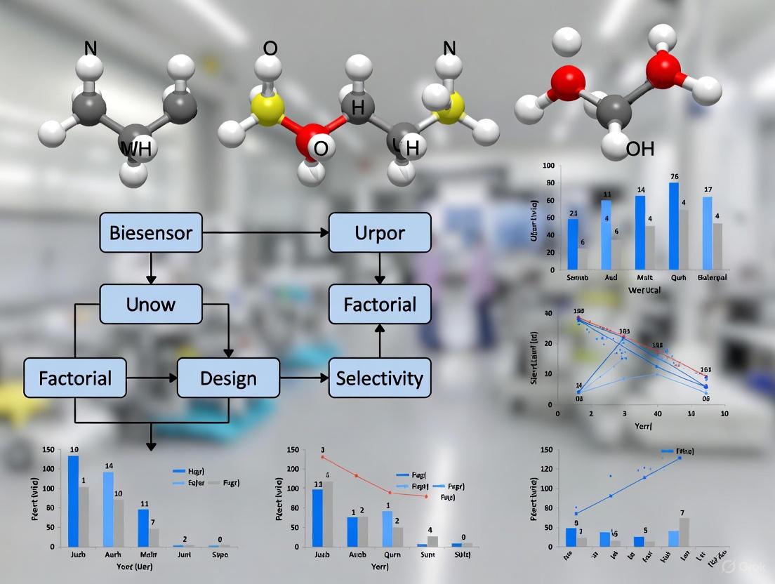 Systematic Optimization of Biosensor Selectivity: A Factorial Design Approach for Biomedical Research