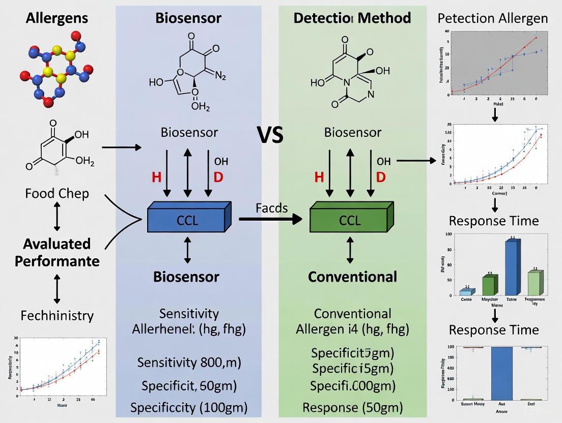 Biosensors vs. Conventional Methods: A Performance Evaluation for Next-Generation Allergen Detection